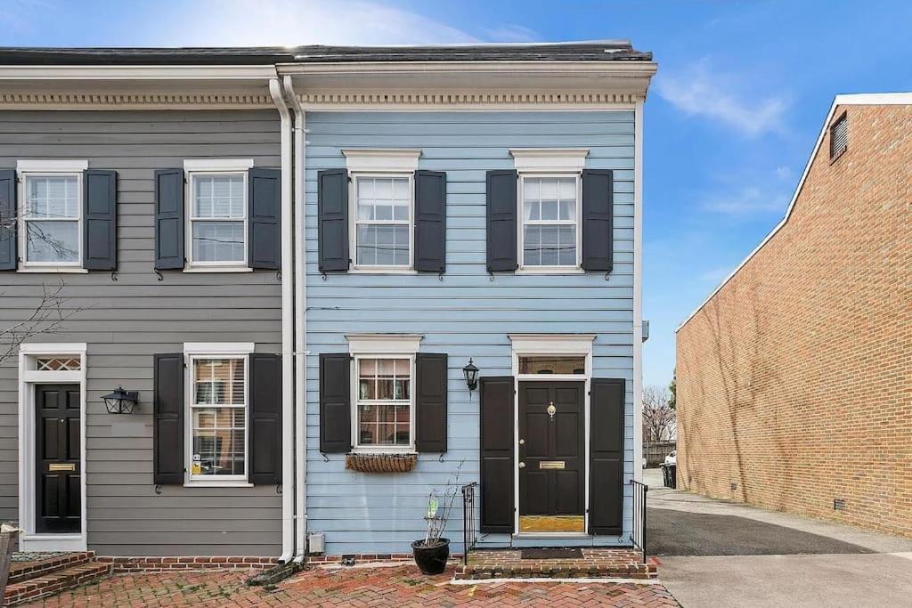 Boutique Blue 2 Bedroom Old Town House Alexandria Exterior foto